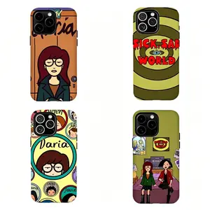 Daria Morgendorffer Phone Case | 90s Grunge Cartoon Aesthetic,For iPhone 17 Pro Max 16 15 14 13 12 11 for Samsung S21 S22 S23 S24 S25 Phone Case|Gift for him and her,Phone Accessories