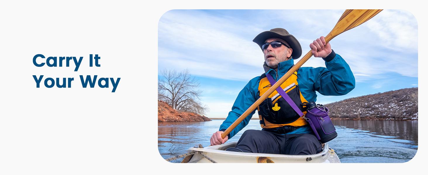 1 Gallon Water Bottle Insulated, Vacuum Stainless Steel Water Bottle Keep Cold 48Hrs, 128 oz Large Gallon Water Jug for Travel, Sport, Gym, Hiking with Carrier Bag, Black