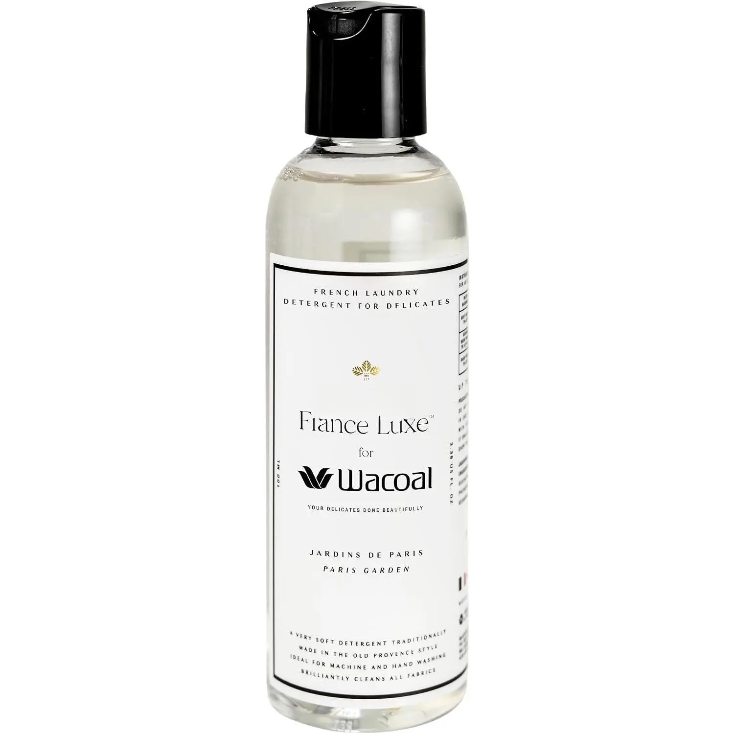 Wacoal Travel Laundry Detergent, Paris Garden Scent, 3.3 Fl Oz | By , Enzyme-Free, Gentle  , Safe for Silk,  and Delicate Fabrics