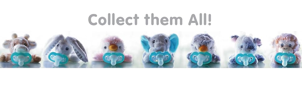 Pacifier, Holder w/Detachable Baby Pacifier, Stuffed Animal RaZbuddy, All Ages 0M+, 100% Medical Grade USA Made Silicone, Machine Washable, Textured & Easy to Hold – Monkey