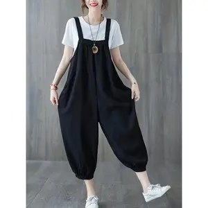 Overalls, Thin, Summer, Harem, Women'S Jumpsuit