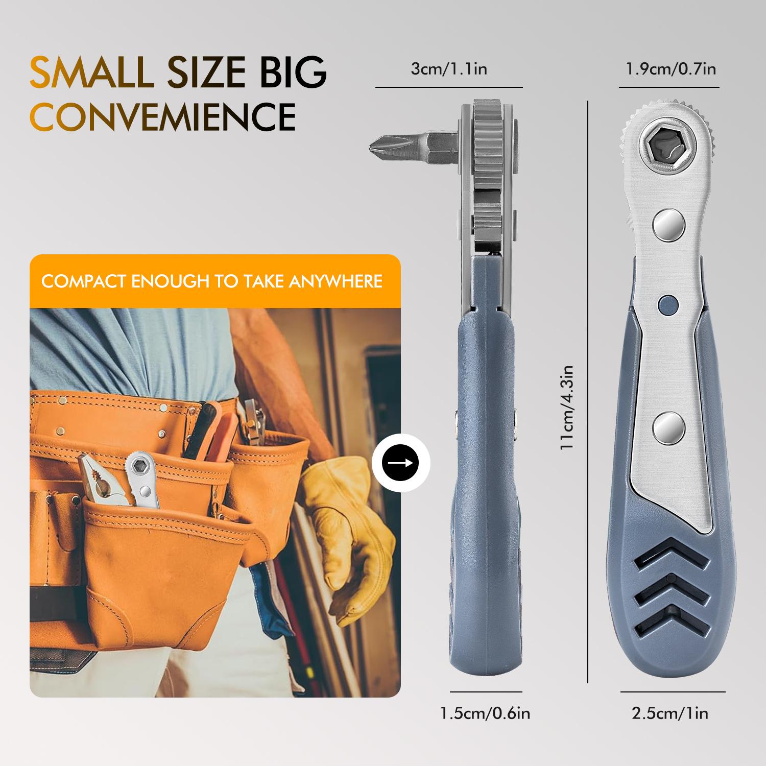 Hex Socket Wrench Set, Quick Release Ratchet Spanner, Internal Hex Key Screwdriver Repair Tools, Socket Combination Tool, Durable Hand Tool Kit for Mechanics, Hex Wrenches