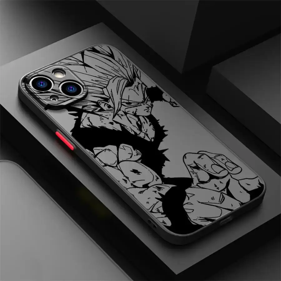 Custom TPU Protective Phone Case - Anime Fans' Gohan Theme Protect Cover for iPhone 17 Pro Max, 16, 15, 14, 13, 12, 11 Pro Max