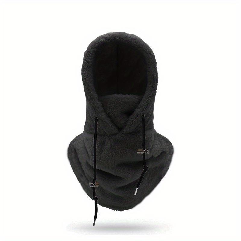 2PCS  Hood Ski Mask Winter Balaclava Windproof Warm Hood Cover Hat Cap Scarf