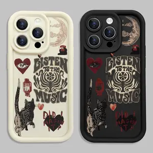 Fantasy element set phone shell B466 for iPhone 16/15/14/13/12/11/Plus/Pro/Pro Max Series - Shockproof Case, Stylish Design