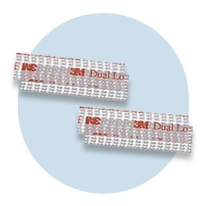 EZ Pass/I-Pass/Toll Tag Clear Tape Mounting Kit,  4 Sets (8 Strips) Double Sided Adhesive Scotch Strips with Velcro Strips, Alien Tape Grip with Alcohol Prep Pad, EZ Pass Holder