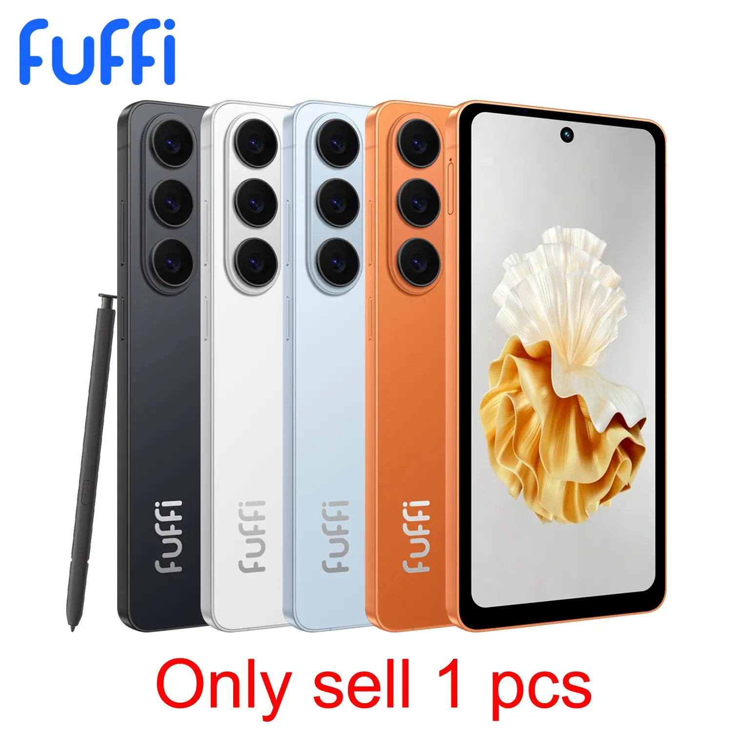 Fuffi Smart Phone, 6.56 Inches, 3+32GB, Android 10, 500+1600mp Camera, 4100mah Battery, 4g Network, Dual Sim, GPS, Octa-Core Processor