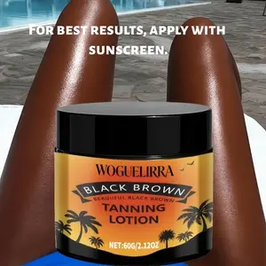 Coconut Bronzing Balm, Tan Lotion, 48-Hour Long-Lasting, Coconut Oil Infused, Smooth Texture, Travel-Friendly, Phenol-Free, Colorless Tanner