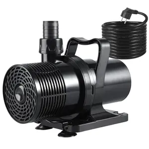 GARVEESubmersible Water Pumps with Power Range 130W-170W, Flow Rates 3700-5812 GPH, Lift Heights 31-36 FT, Quiet Operation, 16 FT Cord, Suitable for Ponds, Fountains, Waterfalls, Aquariums, and Water Circulation
