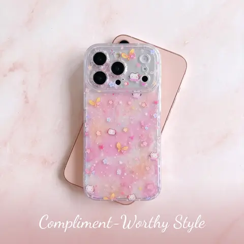 Star Butterfly Cat Phone Case for iPhone 14-17 Pro Max, Cute Creative Casing, Unique Anti-Drop Protective Cover, Multiple Designs Available