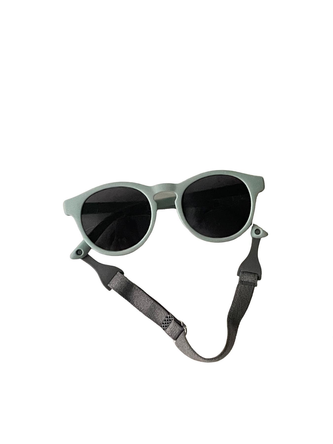 Uv400 Sunglasses with Anti-Drop Strap, Unisex Baby Shades, Travel Essential Sun Protection Glasses for Kids