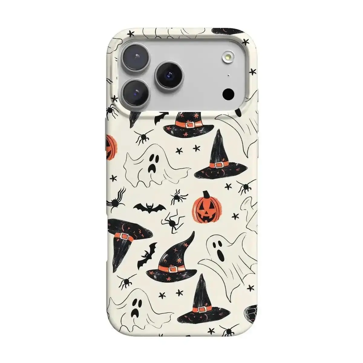 Casely Ultra Thin MagSafe iPhone 17 Pro Case, Haunted Theme Halloween Phone Accessory for Fans, Dual Layer Protection, Witchy Design
