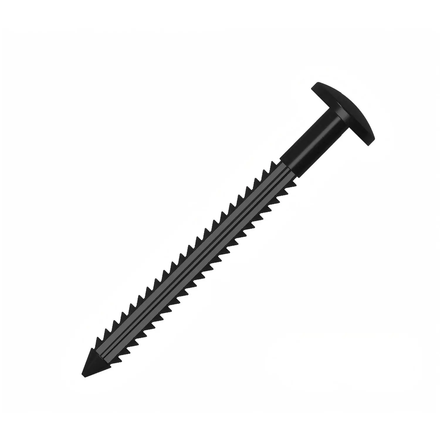3 Inch Black Vinyl Shutter Fasteners 40 Pack, Durable Vinyl Shutter Pins Anchors for Exterior Window Shutter Mounting