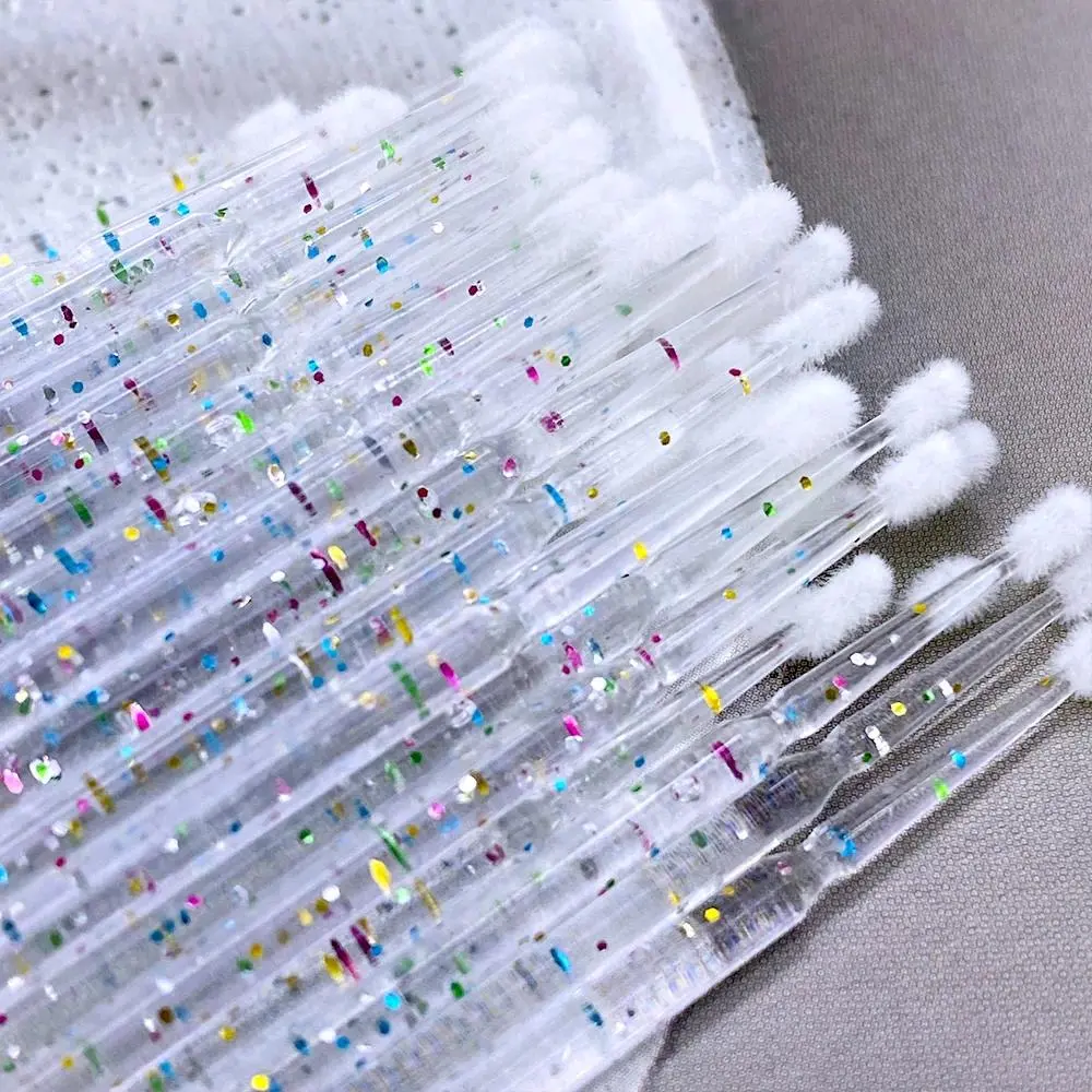100pcs Disposable Micro Brush Mascara Wands Applicator Lash Removing Swab Microbrush Eyelash Extension Makeup Brushes Tools