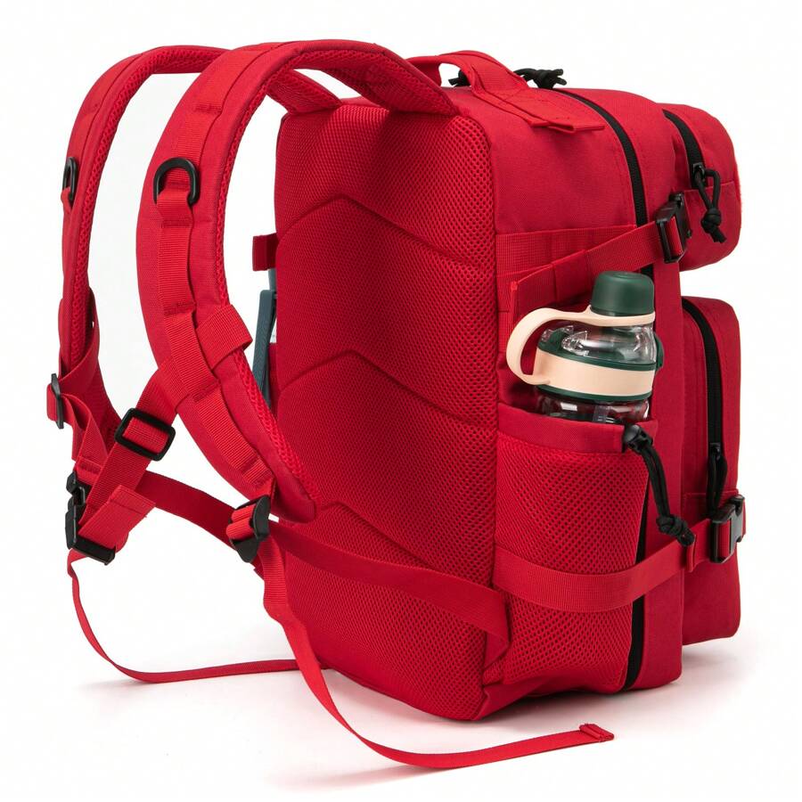 25L Tactical Backpacks for Men Survival Laser Cut Daypack Small Bug Out Bag Hunting Rucksack with Dual Cup Holders multifunctional backpack USB Charging Women's Travel Backpack USB Charging Women's Travel Backpack