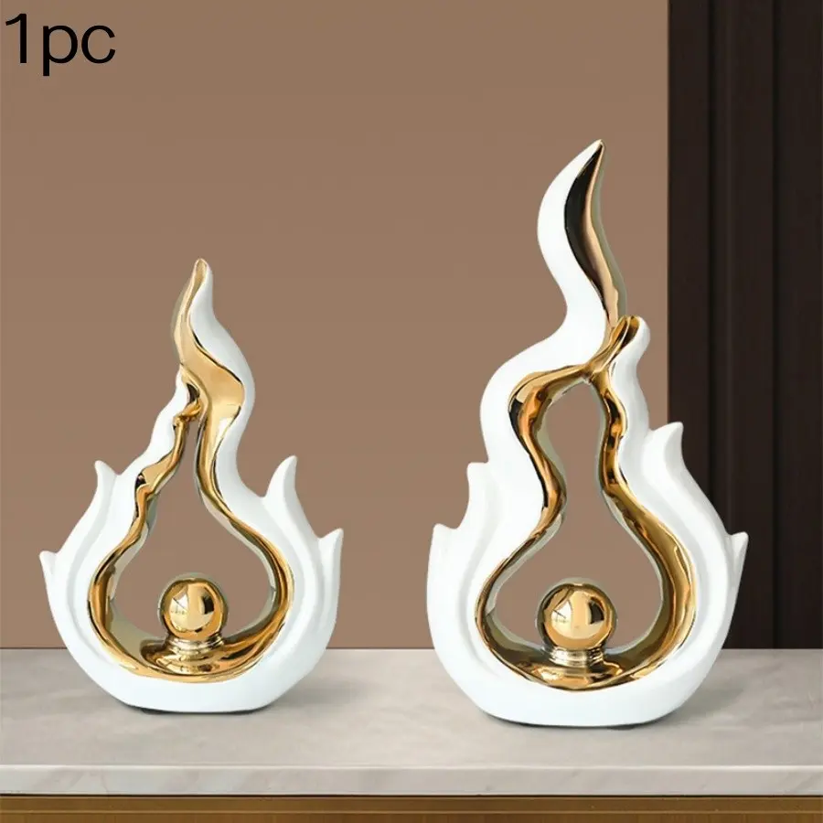 Ceramic Decorative Piece, Creative Home Decoration, Collectible Ornament, Figurine Decor, Collectible Room Decor for Living Room, TV Stand, Wine Cabinet, Entryway, Design