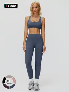 Premium Fleece Yoga Set, Tight-Fitting Quick-Dry Sports Wear, Outdoor Running Fitness, European and American Style