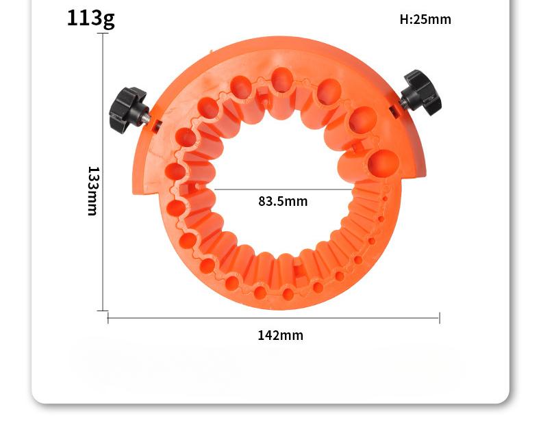 2PCS Drill Bit Sharpening Tool, Multifunctional Angle Grinding Drill Bit Sharpener, Old Drill Bit Grinder,Power Brill Bit Grinding,Drill Repair Kit,Power Tools
