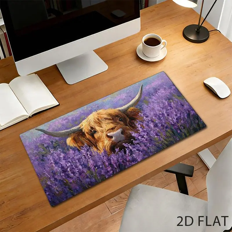 Cute Hand-Drawn Panda Face Pattern Mouse Pad, Decorative Desk Accessory with Multiple Specifications Available, Ideal for Gamer Use, Birthday Gift & Holiday Gift for Daily Desktop Decor