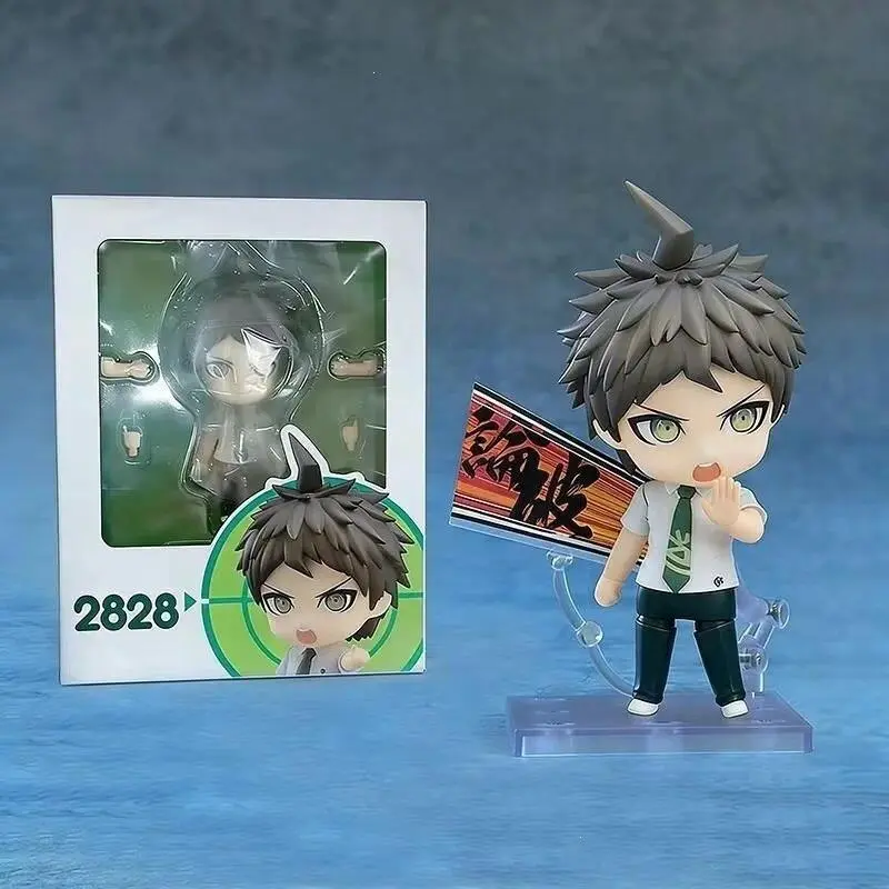  Nendoroid 2828 Hinata Hajime Super Danganronpa Poseable Interchangeable Face Action Figure Collectible Desktop Decor Toy Gift