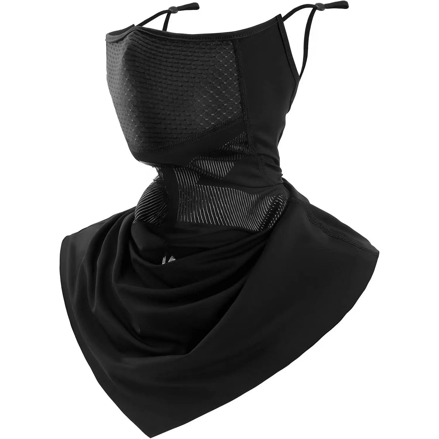 Cooling  Gaiter with Ear Loops Summer for Men Women | Quick-Dry Fabric,Breathable,UV Protection,Suitable for Cycling,Running,Fishing,Hiking