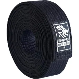 Durable Polycotton Martial Arts Rank Belt for Karate, Taekwondo, Judo & Aikido for Kids & Adults