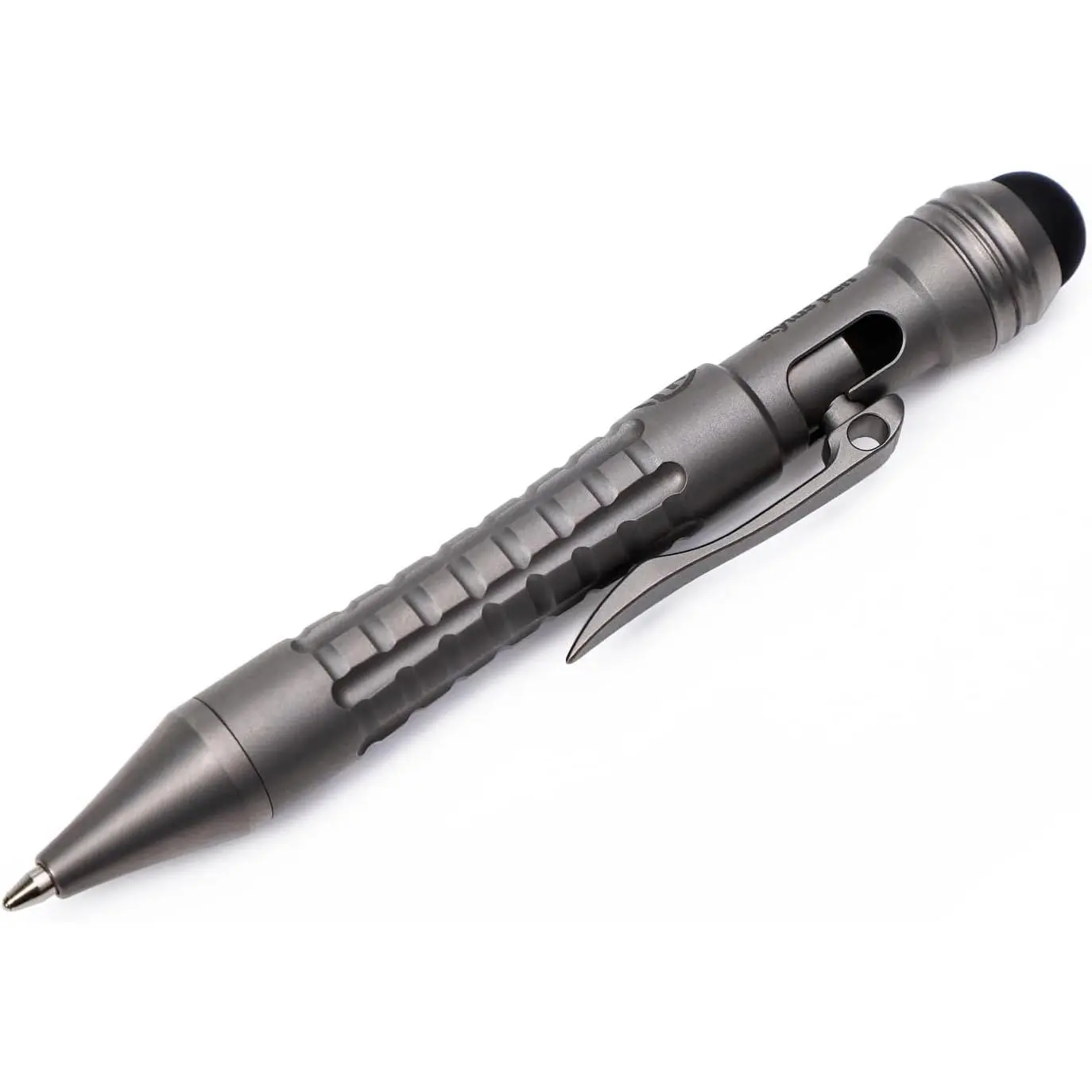 Mini Titanium Stylus Pen with Bolt-Action Mechanism – Touchscreen Compatible for Phones and Tablets, Smooth Writing with Lamy Refill, Portable Design with Keyring Hole