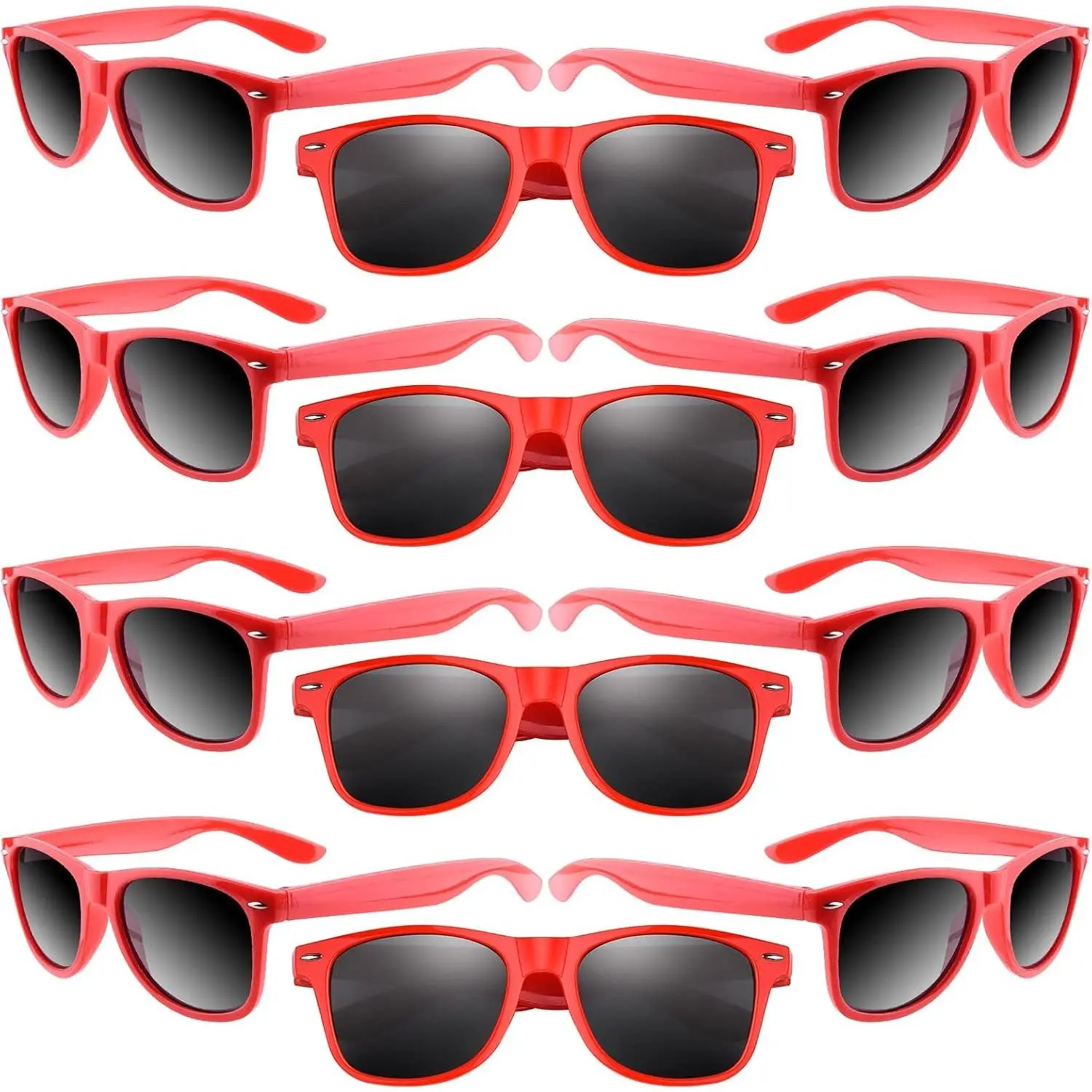 Bulk 12 Pack Party Sunglasses - Birthday Summer Party Goody Bag Fillers & Favors(Gift)