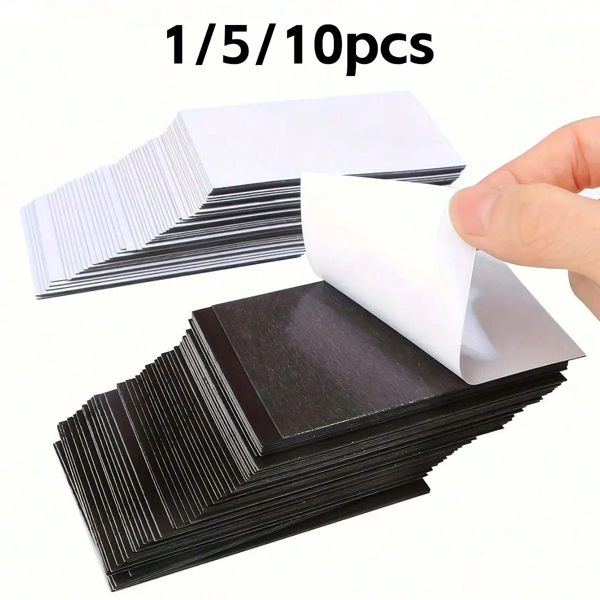 Multifunctional Self-Adhesive Magnetic Strips, Removable Without Residue, Ideal for Refrigerator, Wall, Glass, DIY, Wedding, Home, Office, Party Decor