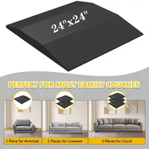 24" x 24" Sofa Cushion Support for Sagging Seats – High-Density Trapezoidal Sofa Support for Drooping Cushions, Sofa Cushion Support to Fix Sagging Issues.