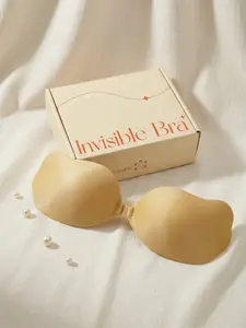 Butterfly Adhesive Bra, Pain-Free Wear, Reusable, Ideal for Formal Events, Suitable for Evening Gowns, Deep V, Backless, Low Neck Dresses