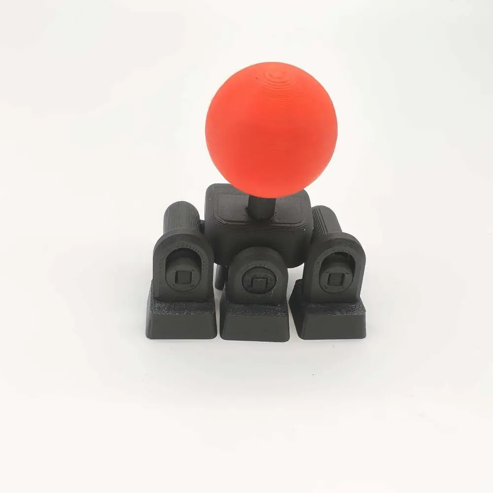 red and black