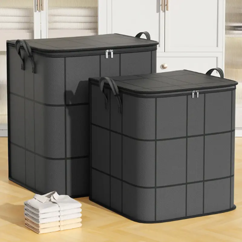 Large Capacity Travel Bag Storage Bag Portable Sports Bag Multifunctional Doggy Bag for Clothes Quilts Cabinets and Bed Bottom