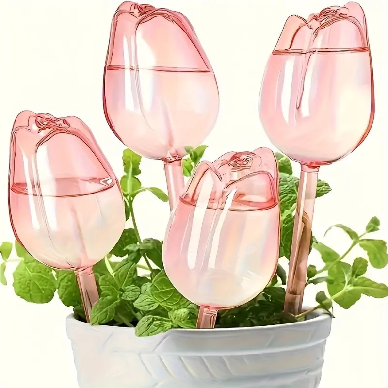 6-Piece Automatic Watering System for Potted Plants, Ideal for Indoor Greenery and Seedlings, Perfect Gift for Mother's Day, Birthday, Moving in