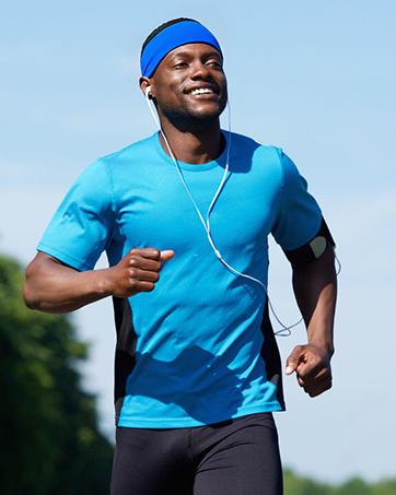 Sport Headbands for Men - 7 Pcs Sweat Absorbent Running Headband for Fitness Workout Running Rugby Baseball Yoga High Intensity Interval Training, Unisex Sweatband for Both Men and Women