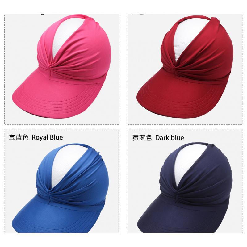 Women's Wide-Brim Sun Hat, Casual Outdoor Beach Sun Hat, Essential for Travel and Beach Parties, Spring and Summer Women's Beach Sun Hat, with Ponytail Hole Design