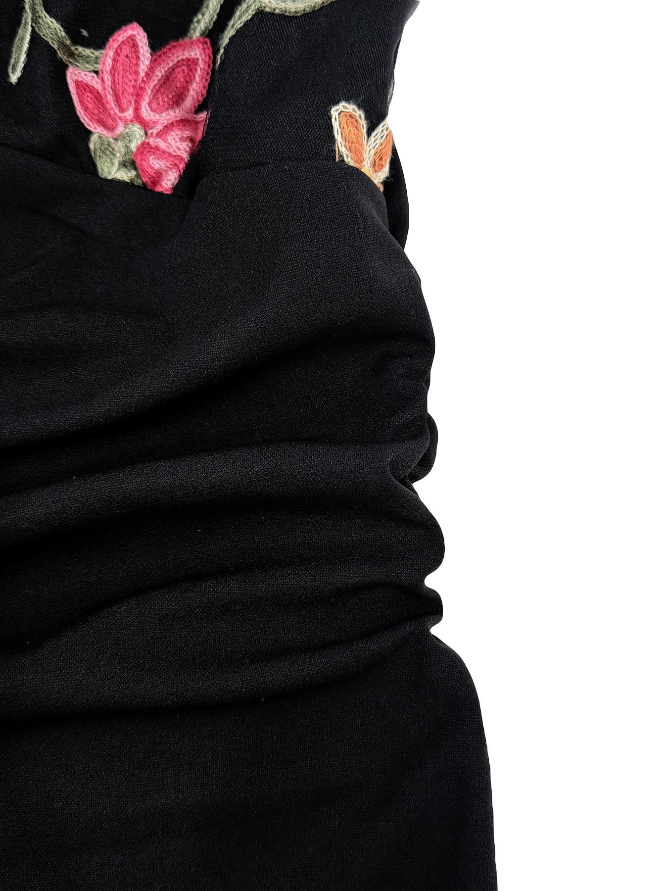 prom dresses, Valentine's Day Women's Floral Embroidery Tulle Patchwork Sheer Mermaid Dress, Elegant Bishop Sleeve V Neck Long Sleeve Dress for Party Holiday Wedding Guest, Ladies Clothes for All Seasons, Fashion Dress