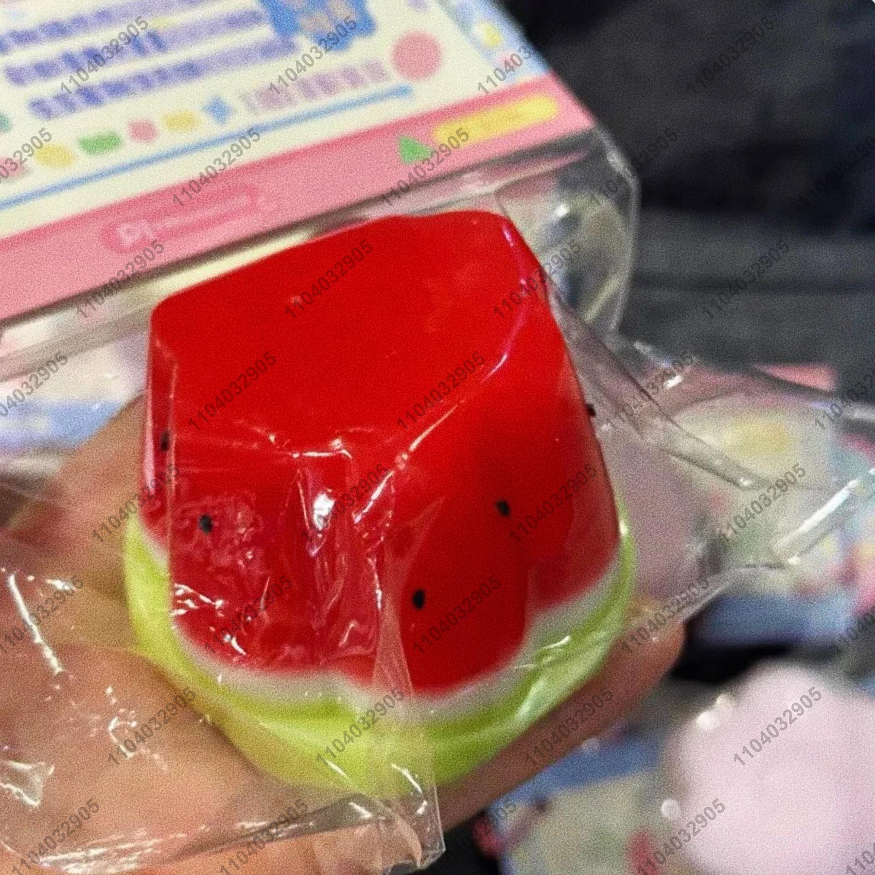 Strawberry Caramel Jelly Taba Squishy Soft Silicone Pudding Slow Rebound Squeeze Toy Hand Relaxation Venting Artifact