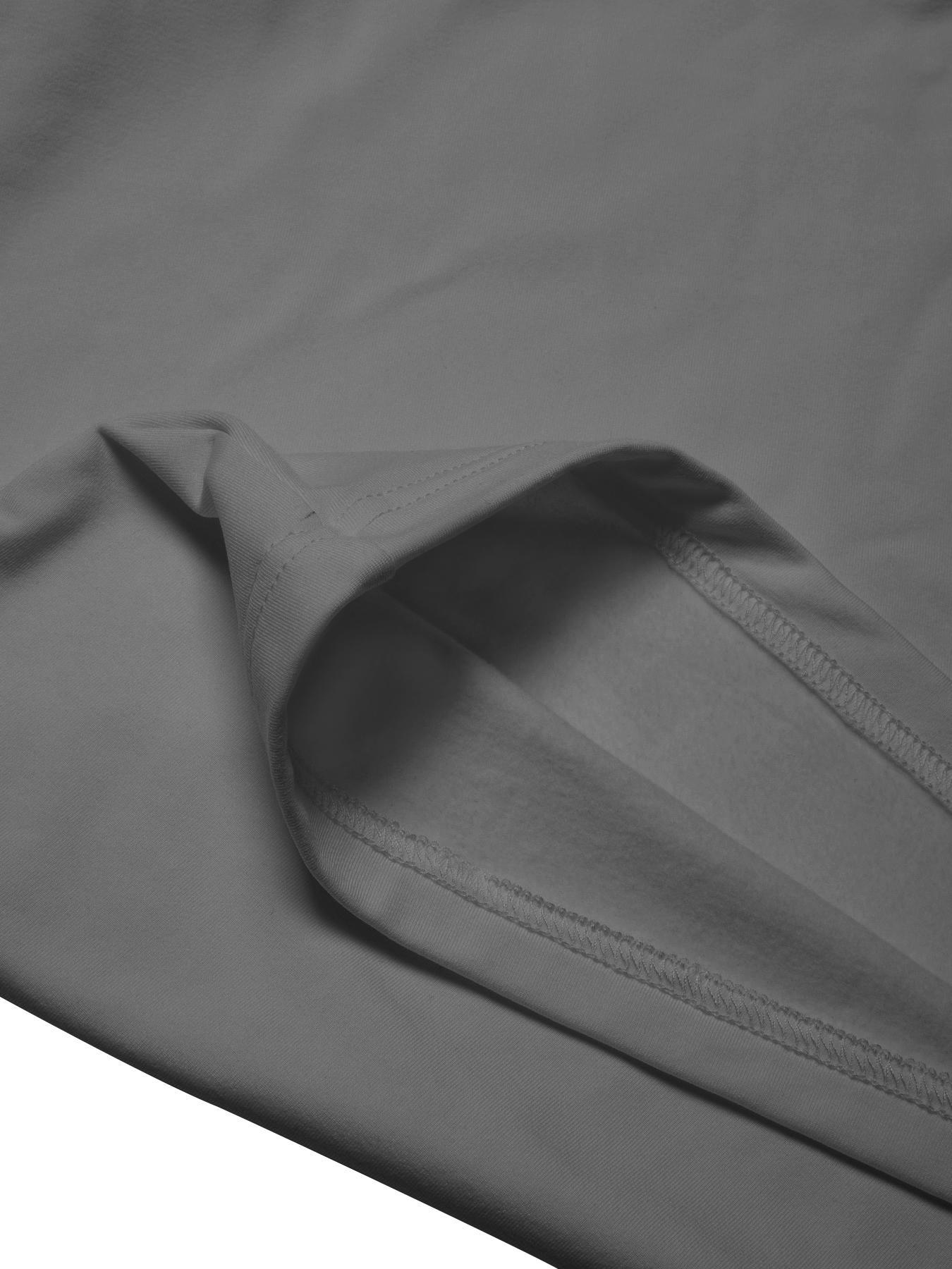 Plus Size Women's Solid Color Round Neck Tight Fitting Casual Knit Dress, Comfortable Fit for Various Occasions, Stylish and Versatile Summer Wear