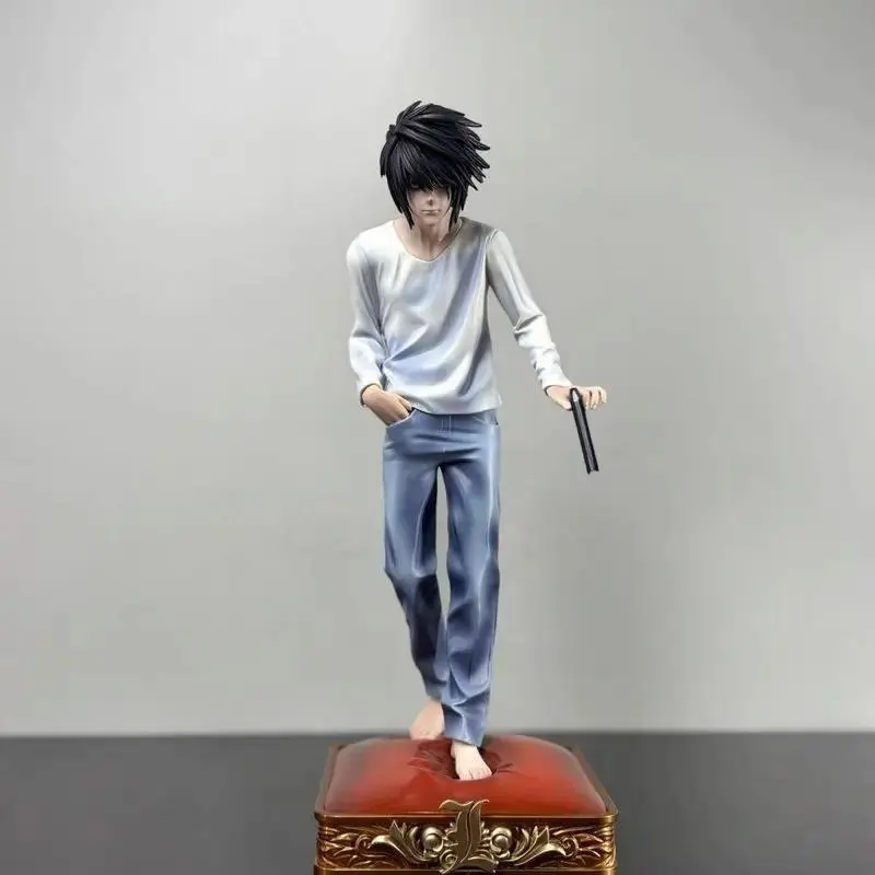 2026 New hot item  Anime Death Note Figure L Lawliet Action Figures Figurine Pvc Doll Desk Decoration Statue Collection Model Birthday Gifts Toys