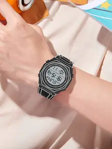 Men's Watch, Cartoon Style Waterproof Outdoor Sports Wristwatch, Multifunctional Anime Unisex, Trendy Birthday Gift for Boys and Girls