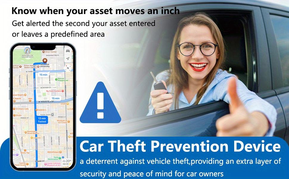 GPS Tracker for Vehicles, Car GPS Tracker Portable Real Time Magnetic GPS Tracking Device, Full Global Coverage Location Tracker for Car, kids, dogs, Trucks/ Person. No Monthly Fee/ No Subscription Required