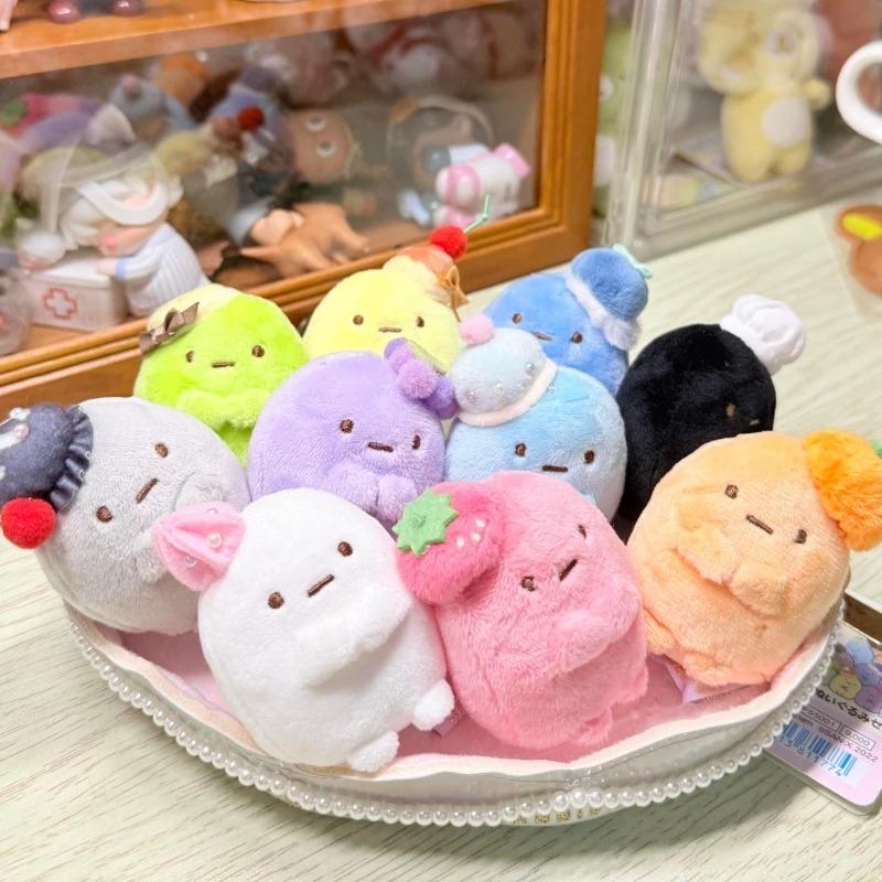 Sumikko Gurashi 10th Anniversary Plush Keychain Cute Stuffed Toy Bag Charm