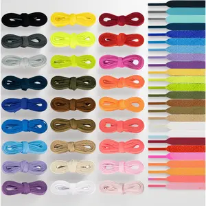 27 Pairs Flat Colored Shoelaces – 27 Color Assorted Shoestrings Set, Colorful Laces for Sneakers & Athletic Shoes