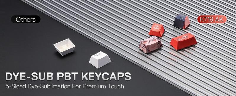 Redragon K719 AK PRO Wireless Gasket Gaming Keyboard w/Hype Screen & Knob, 95 Keys Mechanical Keyboard, Easy-Control 1.14’’ TFT Info Display, 5-Layer Noise Dampening, Custom Linear Switch, Anime Edition