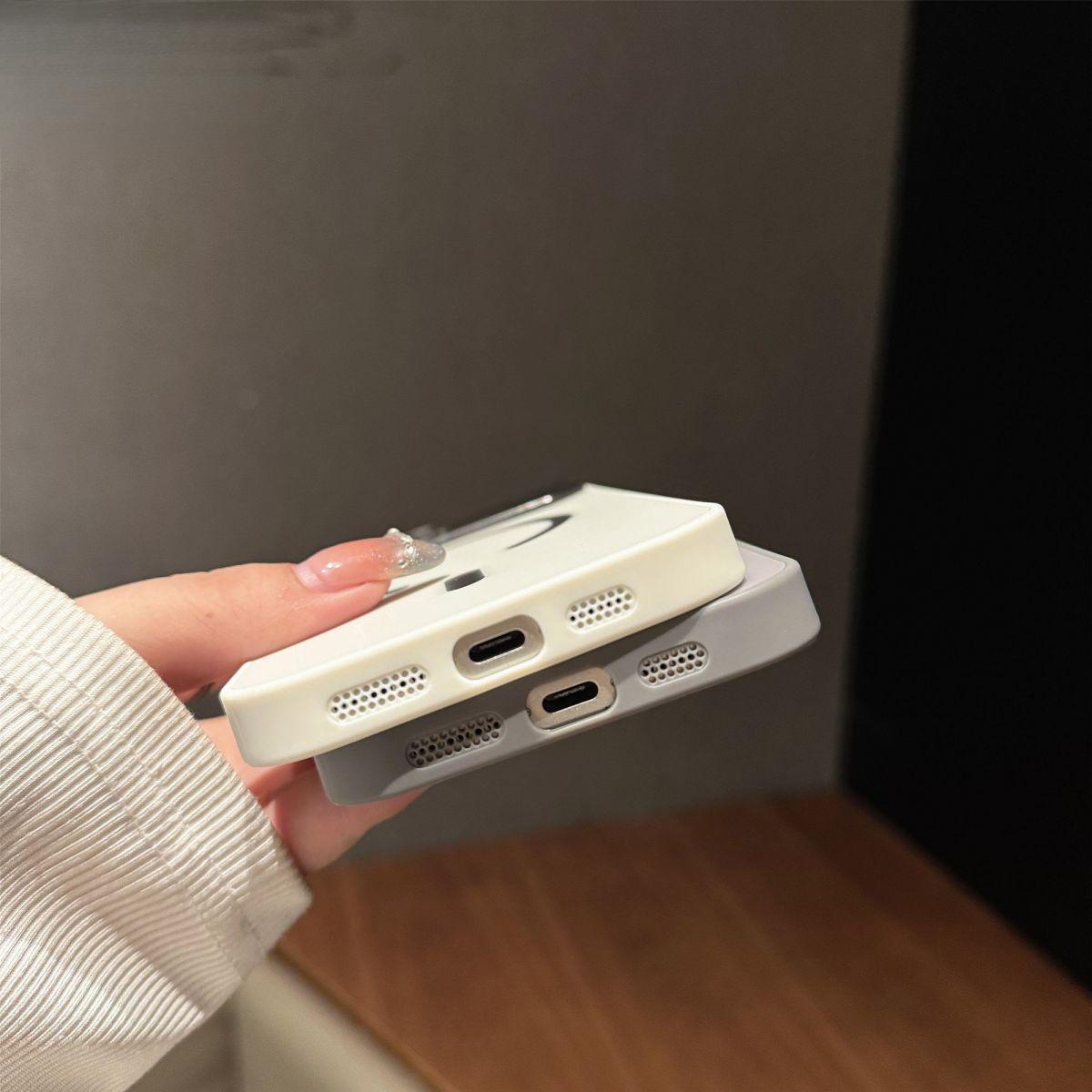 Slim Matte Magnetic Protective Case, Anti-Drop Cover with Integrated Lens and Screen Protector for iPhone 13 to 17 Series