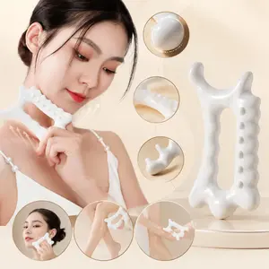 Facial Gua Sha Tool, Full Body Massage Instrument, Relax Facial and Legs, Includes Wet Wipes, Ideal for Self-Care and Wellness