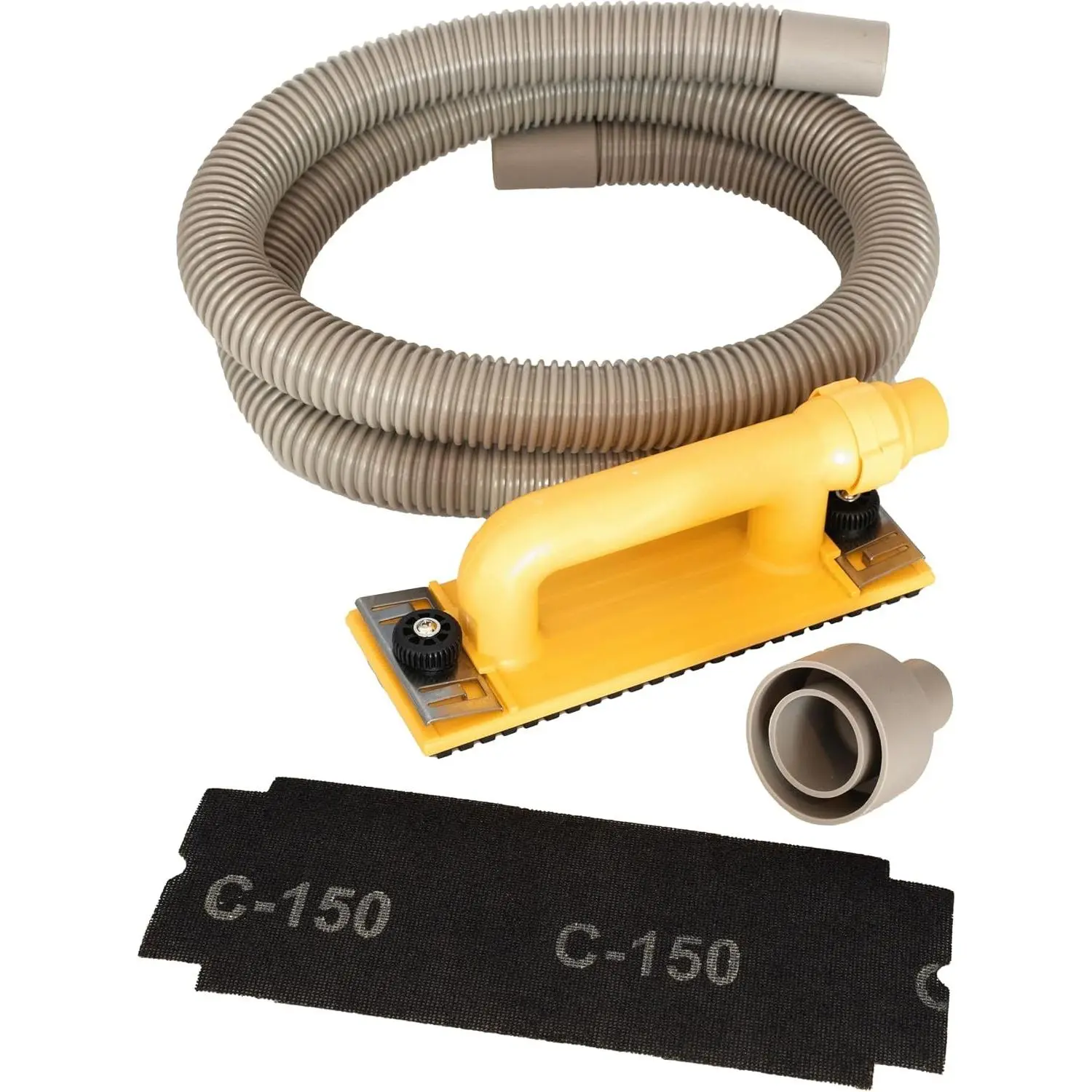 09165 Dust-Free Drywall Vacuum Hand Sander with 6-Foot Hose