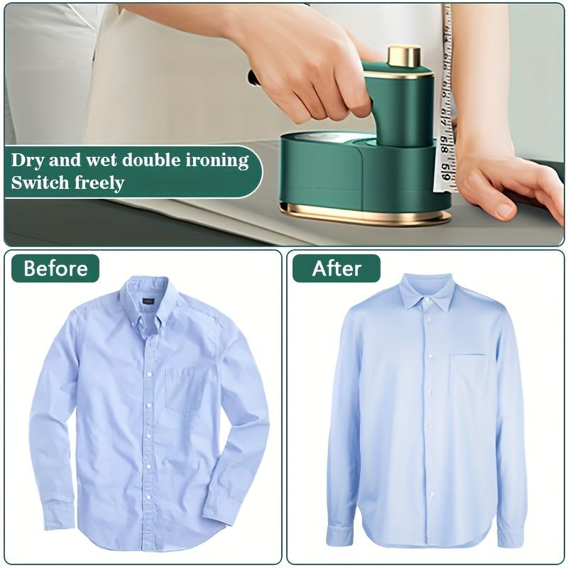 Mini Portable Folding Steam Iron,  Rotating New Iron Steamer for Clothes, Fast Heating, Handheld, Quick Wrinkle, Compact Handheld Steam Iron for Travel, College Dorm, Back To School, Apartment, Home Office