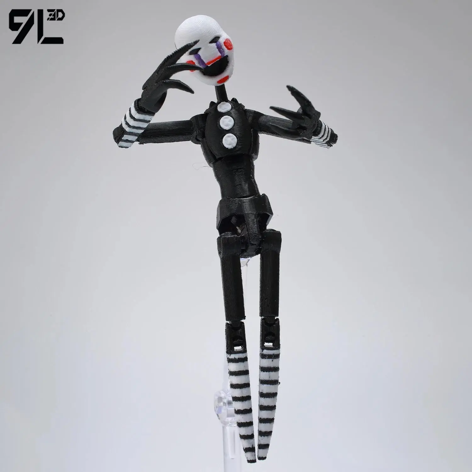 9L3D Printed Puppet Titan13 Five Nights Security Breach FNAF Action Figures Bear Midnight Harem Movable Joint Detachable Toy